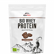 AlpenPower BIO Whey Protein Shake | 500 g Beutel | DE-KO-006