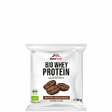 AlpenPower BIO Whey Protein Shake | 30 g Portionsbeutel | DE-ÖKO-006