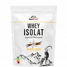 AlpenPower Whey Isolat Protein Shake | 500 g Beutel