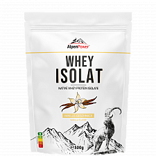 AlpenPower Whey Isolat Protein Shake | 500 g Beutel