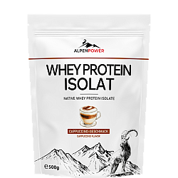 AlpenPower Whey Isolat Protein Shake | 500 g Beutel