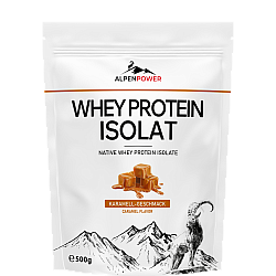AlpenPower Whey Isolat Protein Shake | 500 g Beutel