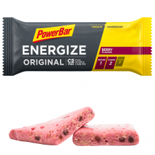 Powerbar Energize ORIGINAL Riegel | Aktion mit Visor