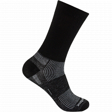 WRIGHTSOCK Eco Explore Crew | Black | Mitteldick