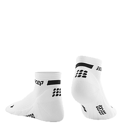 CEP The Run 4.0 Low Cut Compression Socks Herren | White