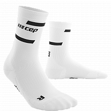 CEP The Run 4.0 Mid Cut Compression Socks Damen | White