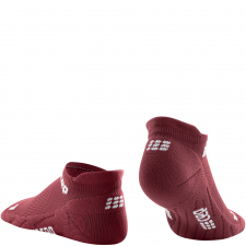 CEP The Run 4.0 No Show Compression Socks Herren | Dark Red