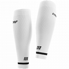 CEP The Run 4.0 Compression Calf Sleeves Herren | White