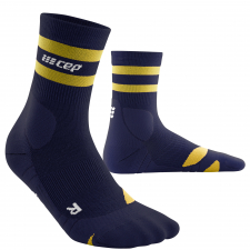 CEP Hiking Light Merino Mid Cut Compression Socks Herren | 80's Peacoat Gold