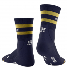 CEP Hiking Light Merino Mid Cut Compression Socks Herren | 80's Peacoat Gold