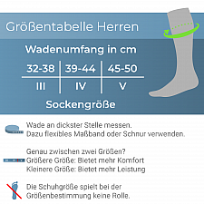 CEP Ski Merino Compression Socks Herren | Blue