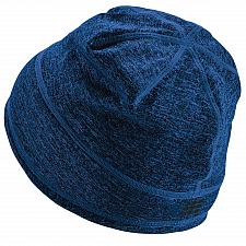 CEP Winter Run Beanie l Laufmtze | Dark Blue Melange