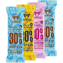 CHIMPANZEE High Protein Bar 30 % Testpaket
