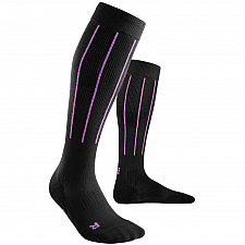 CEP The Run 4.0 Compression Socks Damen | Pinstripe Black