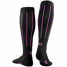 CEP The Run 4.0 Compression Socks Damen | Pinstripe Black