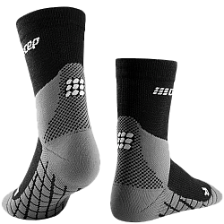 CEP Hiking Light Merino Mid Cut Compression Socks Damen | Black