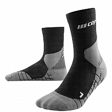 CEP Hiking Light Merino Mid Cut Compression Socks Herren | Black