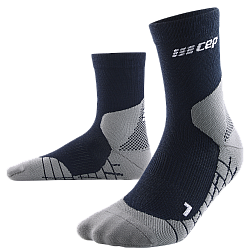 CEP Hiking Light Merino Mid Cut Compression Socks Herren | Blue