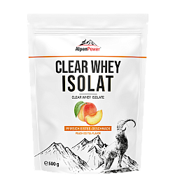 AlpenPower Clear Whey Isolat Shake | 500 g Beutel