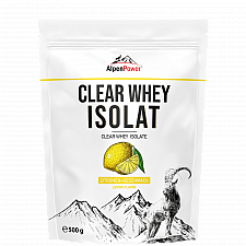 AlpenPower Clear Whey Isolat | Wie ein Softdrink | 500 g Beutel