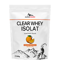 AlpenPower Clear Whey Isolat Shake | 500 g Beutel