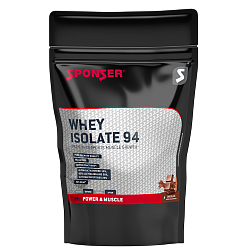 SPONSER Whey Isolate 94 Protein Shake | 1500 g Beutel | 3er Spar-Pack | Schoko (Chocolate)