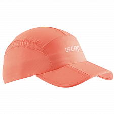 CEP Running Cap | Faltbare Schirmmütze | Coral