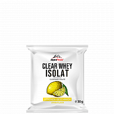 AlpenPower Clear Whey Isolat | Wie ein Softdrink | 30 g Beutel