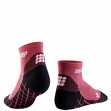 CEP Hiking Light Merino Low Cut Compression Socks Damen | Berry