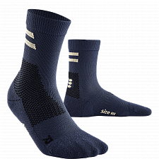 CEP Training Mid Cut Compression Socks Unisex | Peacoat