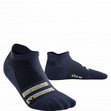 CEP Training No Show Compression Socks Unisex | Peacoat