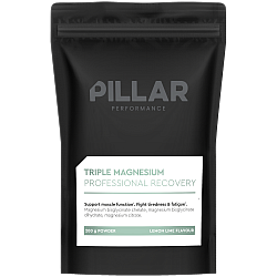 Pillar Performance Triple Magnesium Pulver | 3 Beutel + Shaker