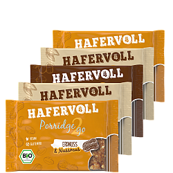 HAFERVOLL Porridge Energy Bar Testpaket | BIO DE-�KO-006