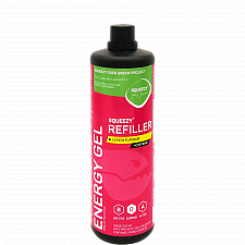 SQUEEZY Energy Gel Refiller | 3 x 500 ml | Mit Gelflasche