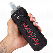 NATHAN Exoshot 2.0 Softflask 414 ml Trinkflasche | Schwarz