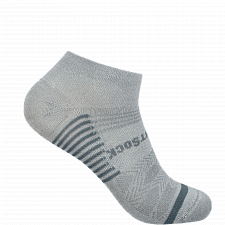 WRIGHTSOCK Coolmesh II Low Quarter | Cloud Grey | Dnn
