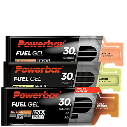 Powerbar Fuel Gel 30 Testpaket | Black Line
