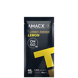 AMACX Turbo Energy Drink | 1:0,8 Mix | 42 g Beutel