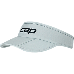 CEP Run Foldable Visor | Faltbare Schildkappe | Light Grey