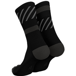 INCYLENCE Running High Cut Socks | Disrupts Black
