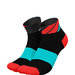 INCYLENCE Running Low Cut Socks | Ladders Black Inferno