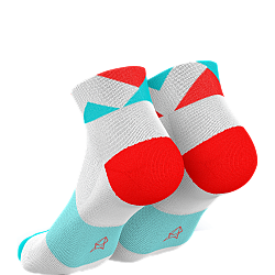 INCYLENCE Running Low Cut Socks | Peaks Cyan Inferno
