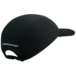 COMPRESSPORT 5 Panel Light Cap | Black