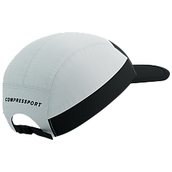 COMPRESSPORT 5 Panel Light Cap | White Black
