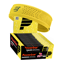Powerbar Energize Original Bar | 15 Riegel + Stirnband (THIN)