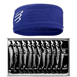 MAURTEN Gel 100 Hydrogel | 12 Gels + Stirnband (WIDE)