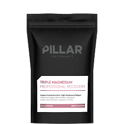 Pillar Performance Triple Magnesium | 3 x 200 g + Stirnband (WIDE)
