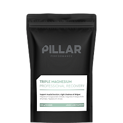 Pillar Performance Triple Magnesium | 3 x 200 g + Stirnband (WIDE)