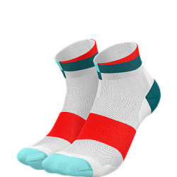 INCYLENCE Ultralight Low Cut Socks | Spirals Petrol Inferno