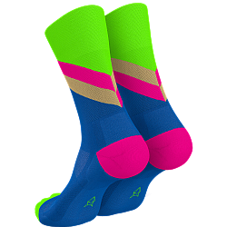INCYLENCE Ultralight High Cut Socks | Apex Blue Green